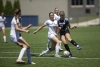 Random Lake/Ozaukee's Abby Depies fought for the ball against Xavier on Friday in a Division 4 state semifinal at Uihlein Park in Milwaukee.